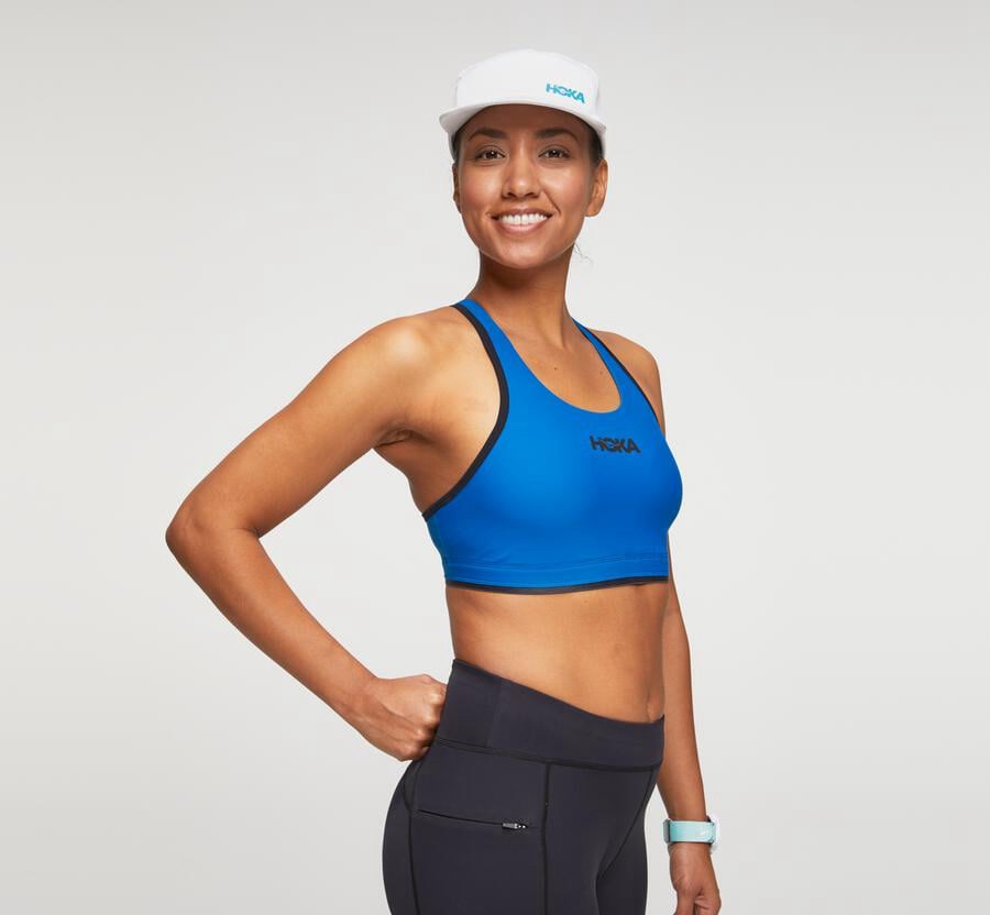 Hoka Womens Bras NZ - Hoka Performance Blue (HTU487362)